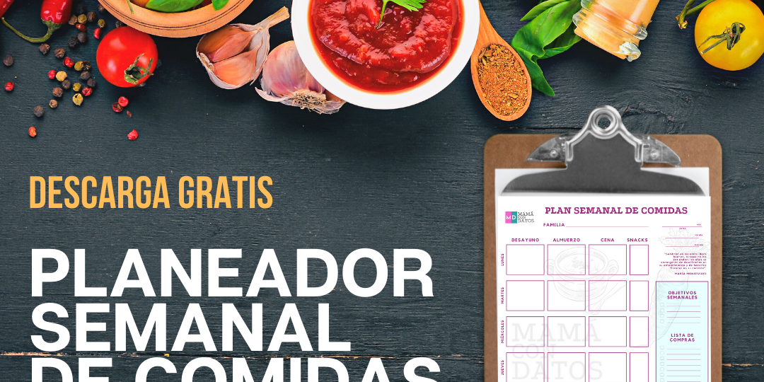 PLANEADOR SEMANAL DE COMIDAS